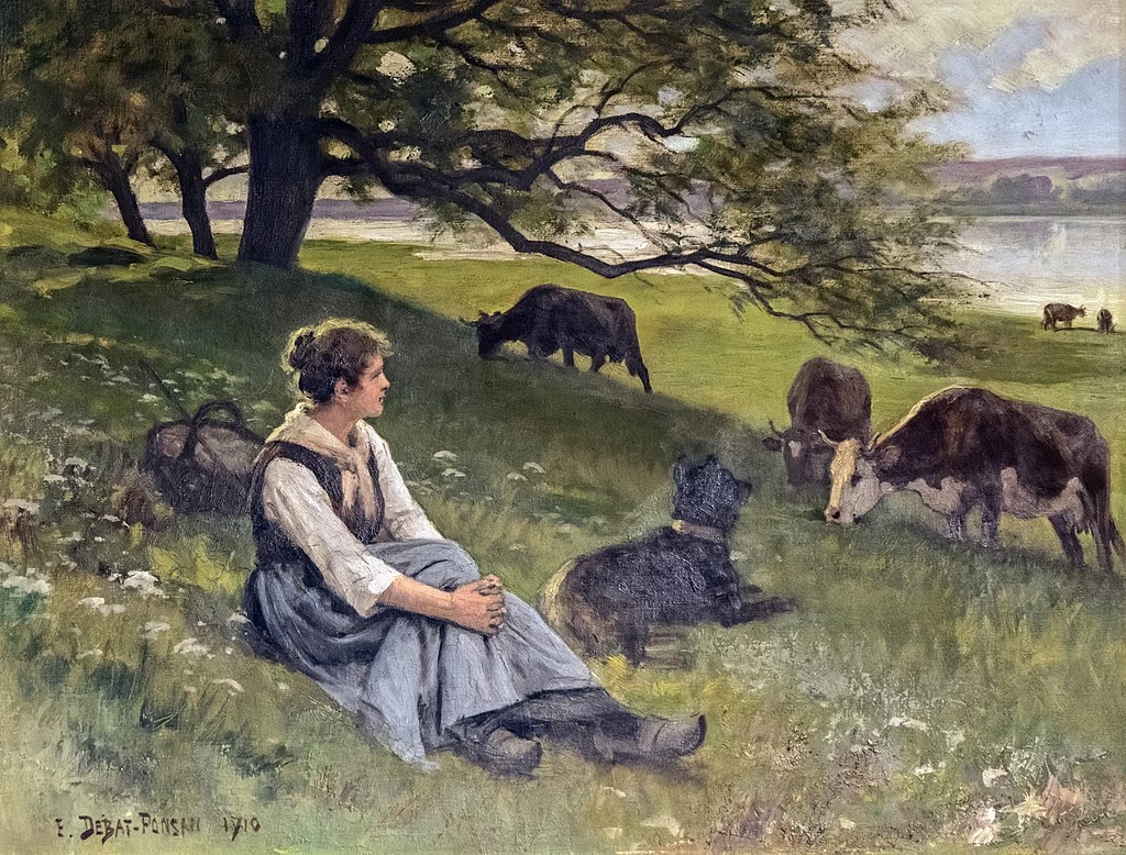 Ragazza con le mucche - Musée du Vieux Toulouse
